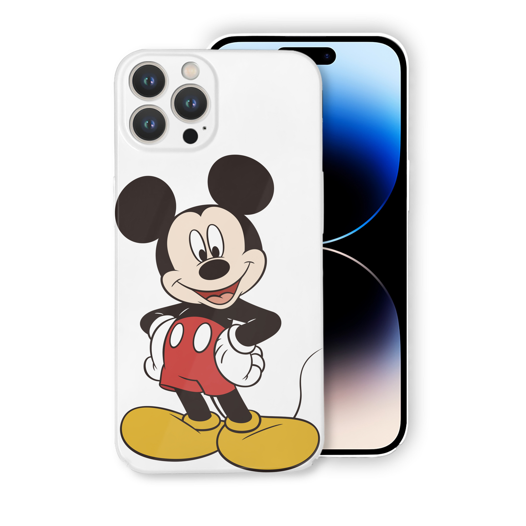 （画像用） ミッキーマウス Mickey Mouse 【iPhone 14シリーズ対応】ハードケース